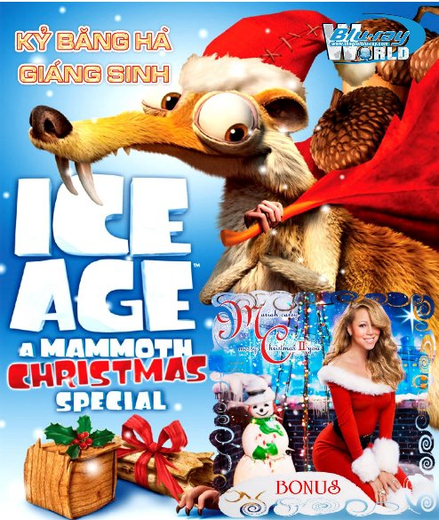 B996 - Ice Age A Mammoth Christmas - KỈ BĂNG HÀ GIÁNG SINH 2D 25G (DTS-HD 7.1)  